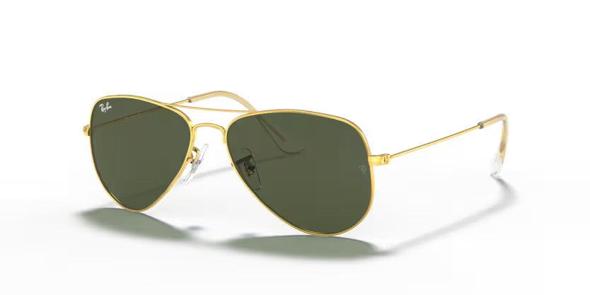 RAY-BAN AVIATOR SMALL METAL N/POLARISED SUNGLASSES