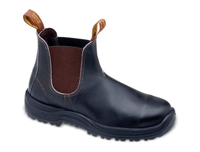 BLUNDSTONE SAFETY BROWN E/S BOOT