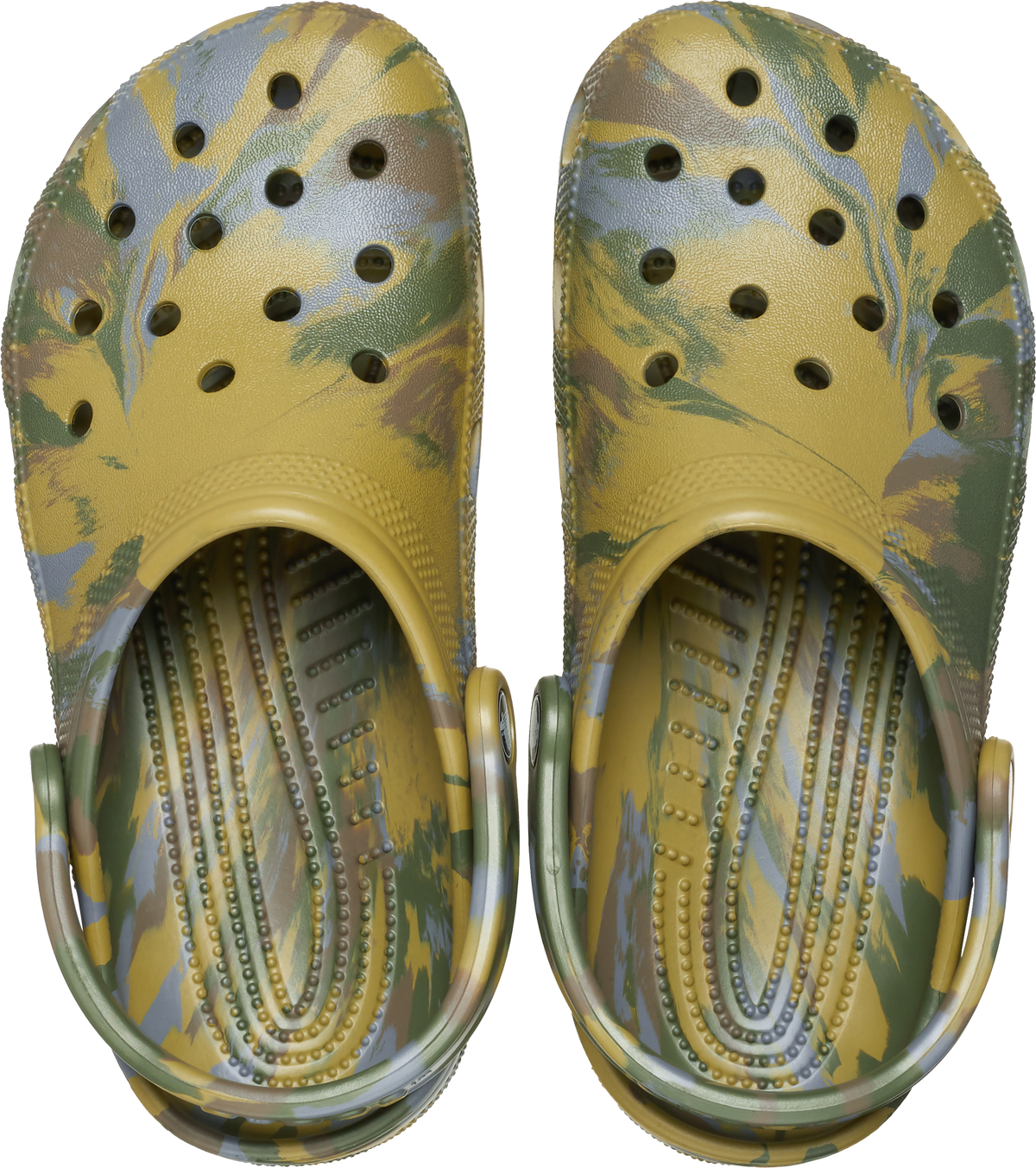 Crocs Classic Aloe Marbled Clogs