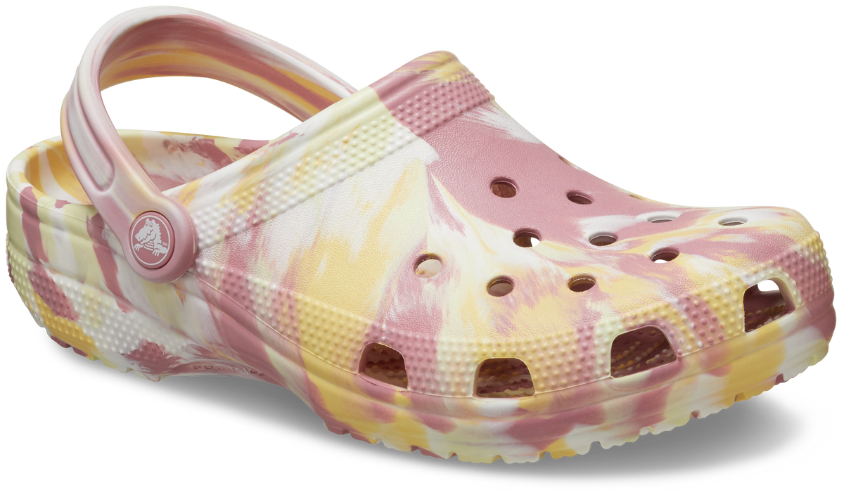 Crocs Classic Daylily Marbled Clogs