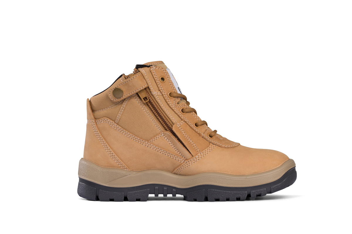 MONGREL WHEAT ZIP SIDE SAFETY BOOT