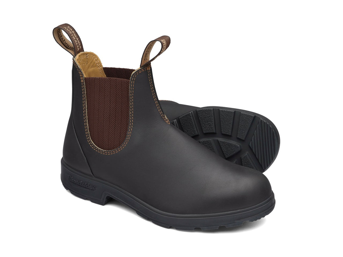 BLUNDSTONE NON SAFETY BROWN E/S BOOT