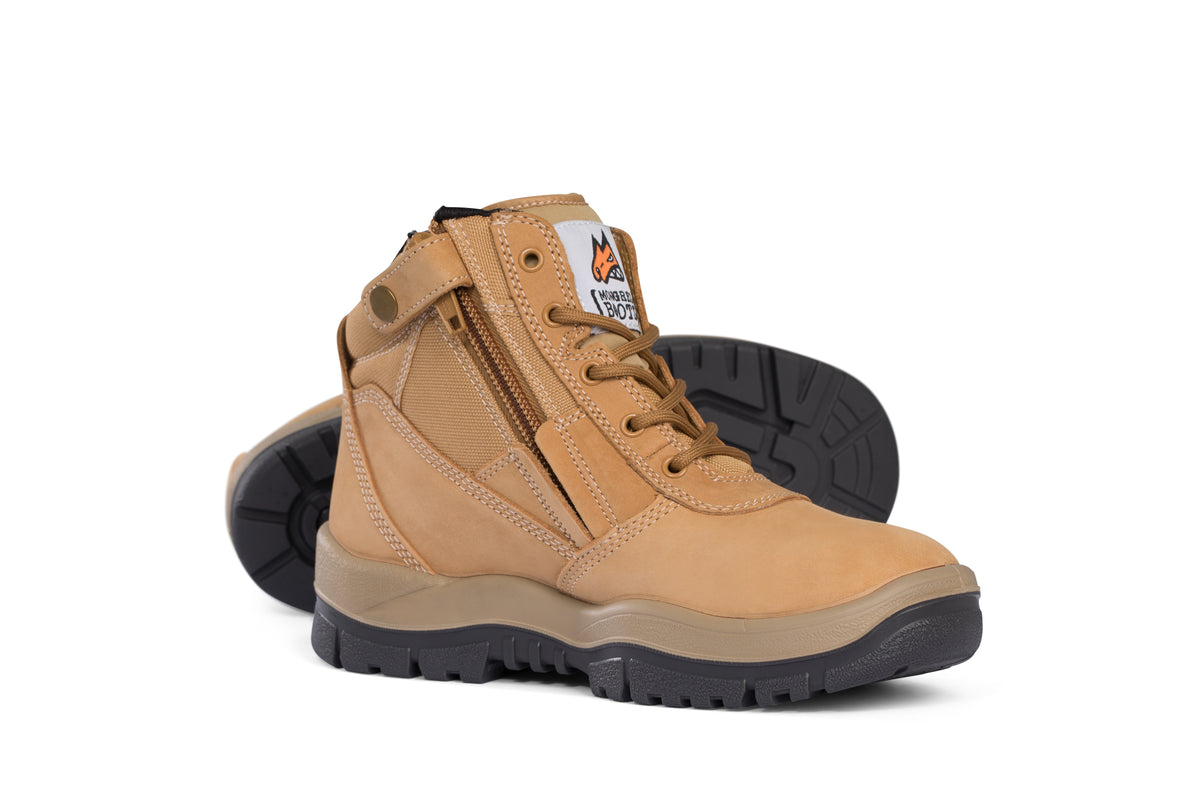 MONGREL WHEAT ZIP SIDE NON-SAFETY BOOT