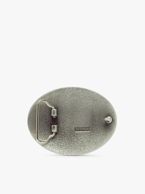 RMW SILVER LOGO BUCKLE