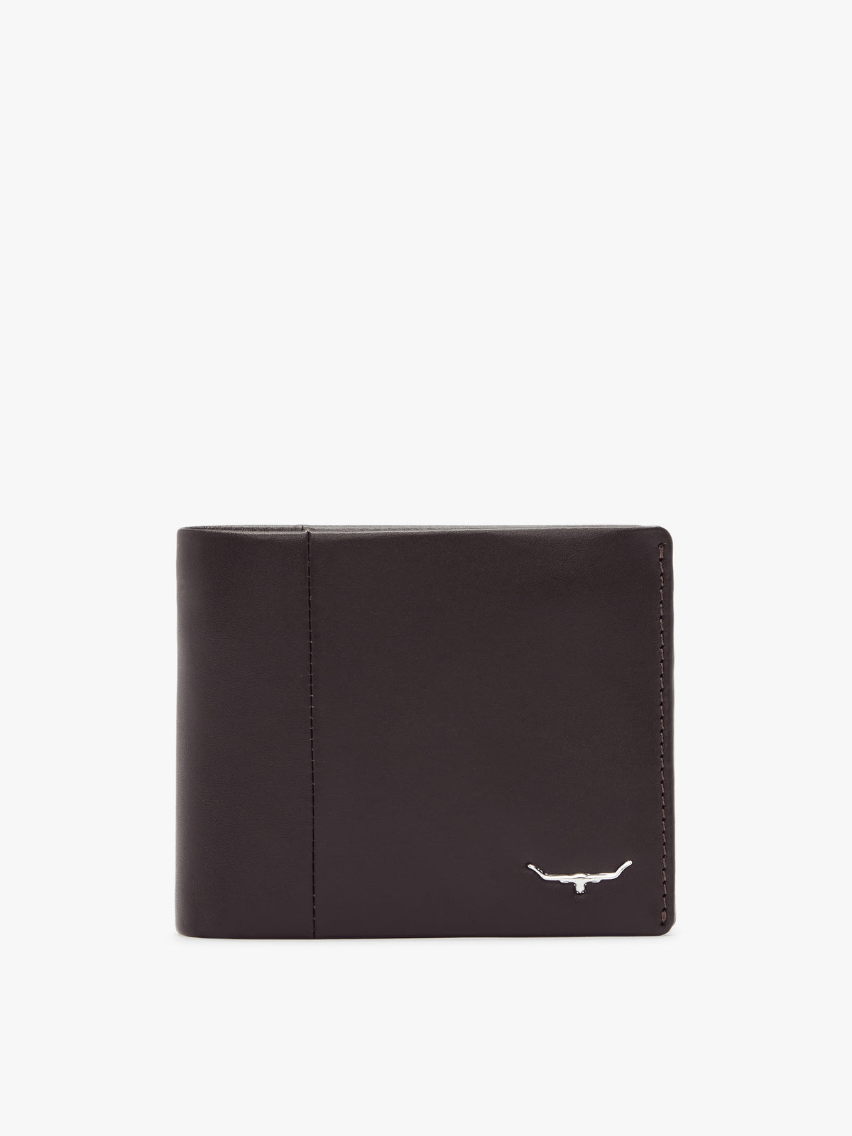 LEATHER WALLET WITH COIN POCKET