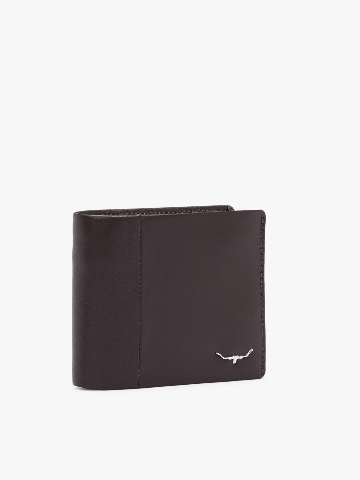 LEATHER WALLET WITH COIN POCKET