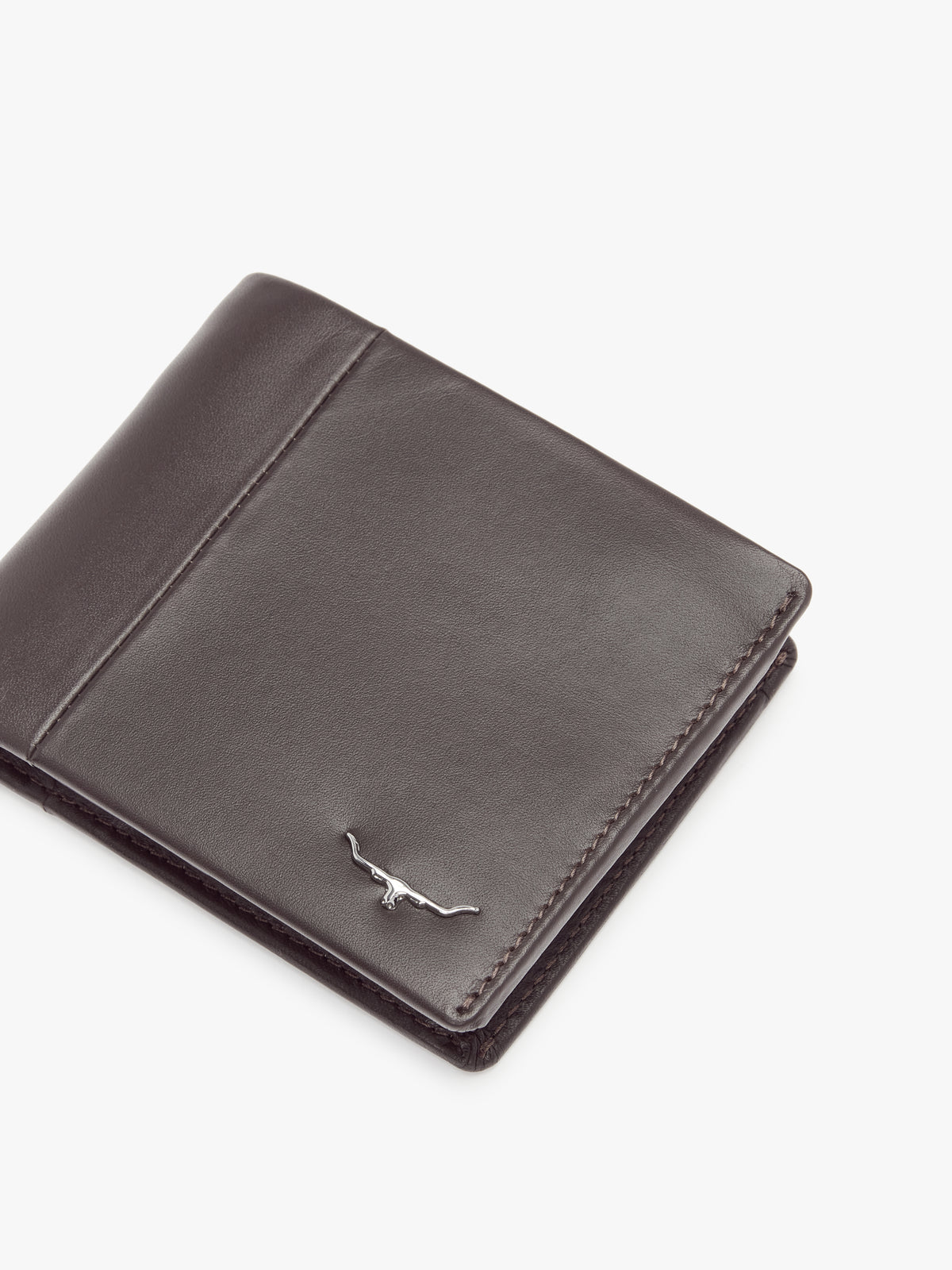 LEATHER WALLET WITH COIN POCKET