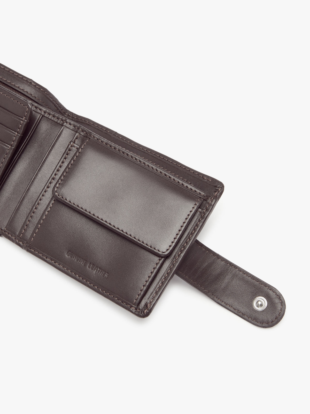 WALLET WITH COIN POCKET AND TAB