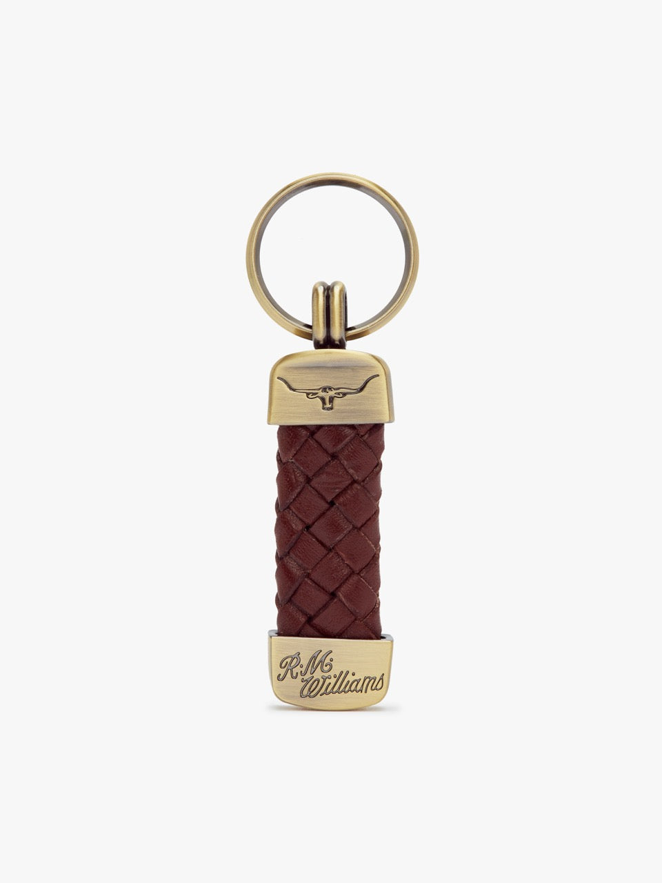 RMW GOLD PLAIT KEYRING