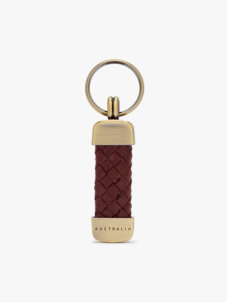 RMW GOLD PLAIT KEYRING