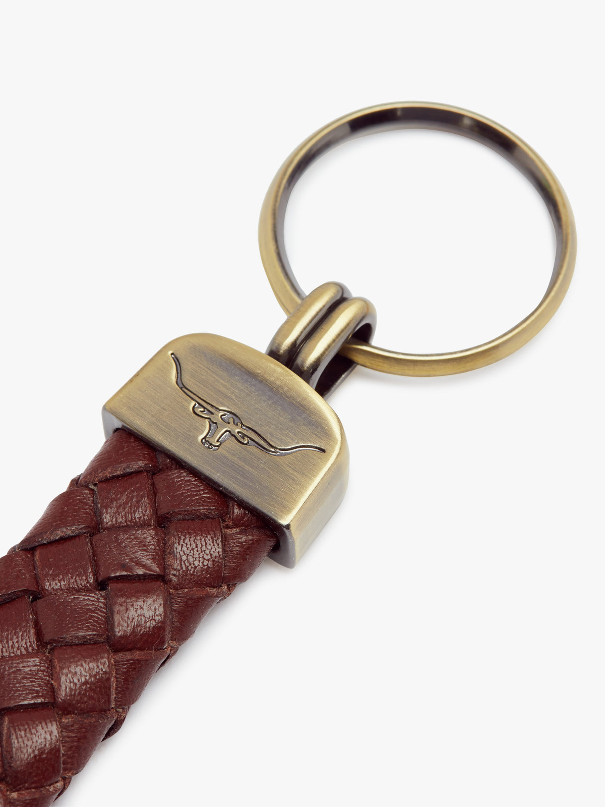 RMW GOLD PLAIT KEYRING