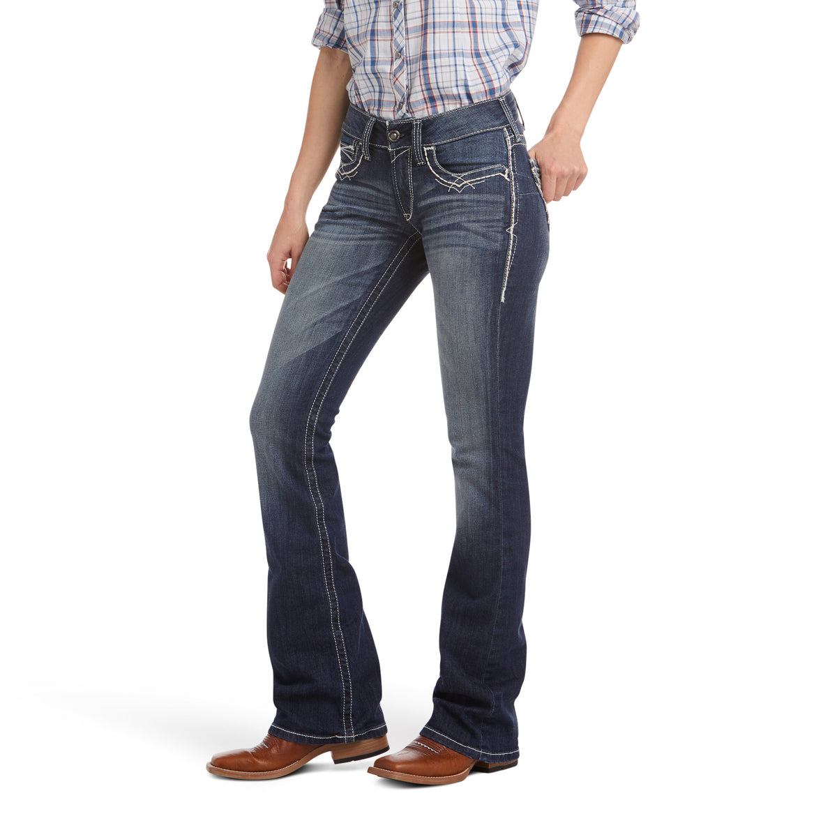 R.E.A.L BOOTCUT ENTWINED JEAN