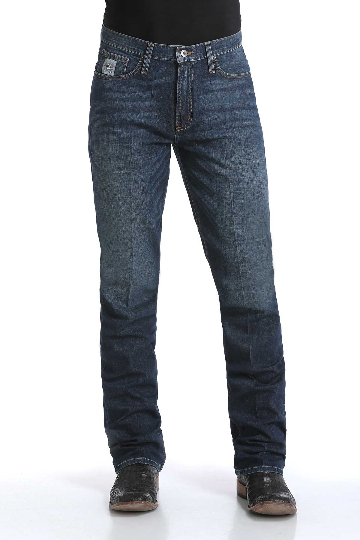 SILVER SLIM STRAIGHT JEANS