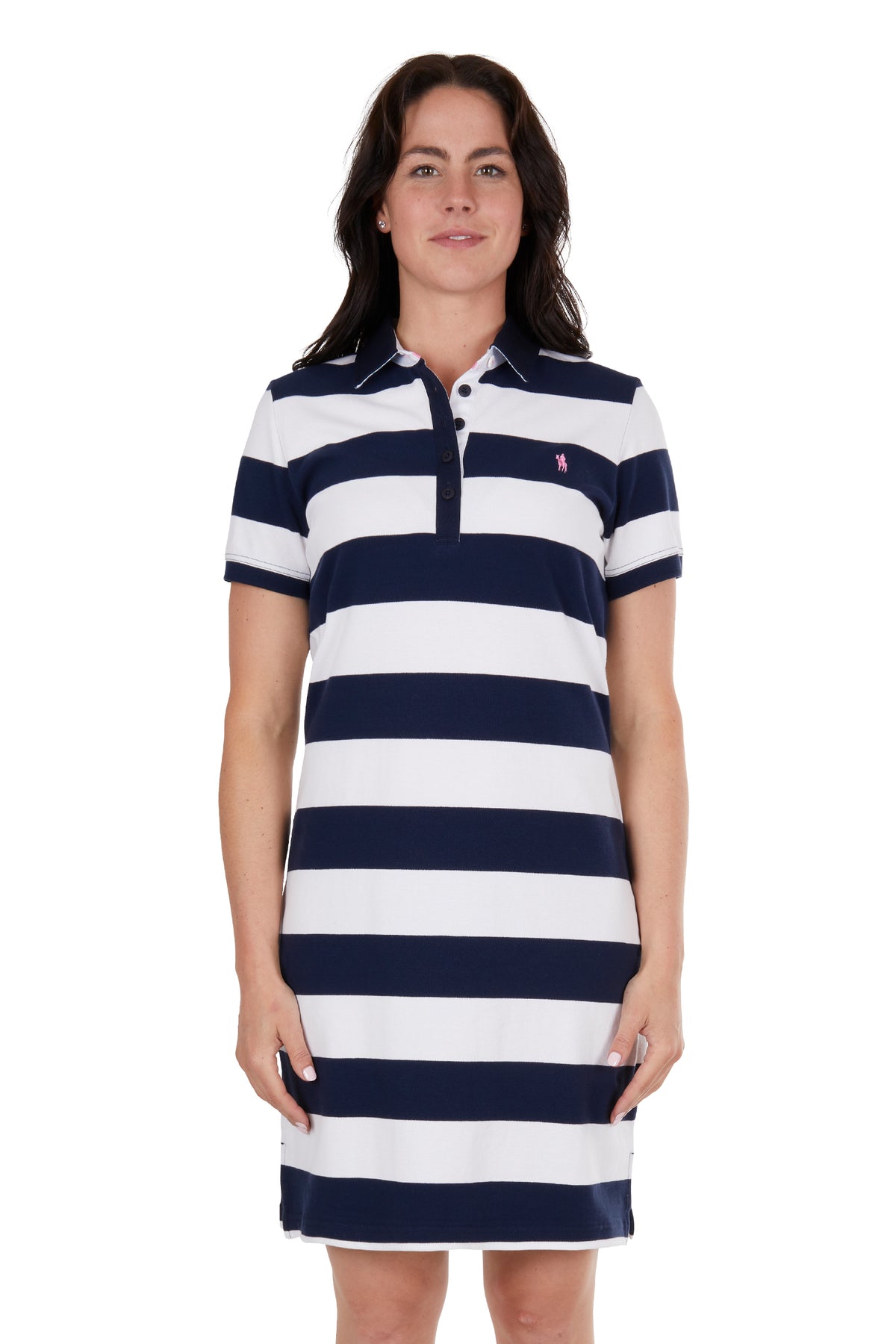 BETH SS POLO DRESS